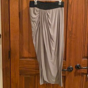 Women’s size medium swim cover skirt tan